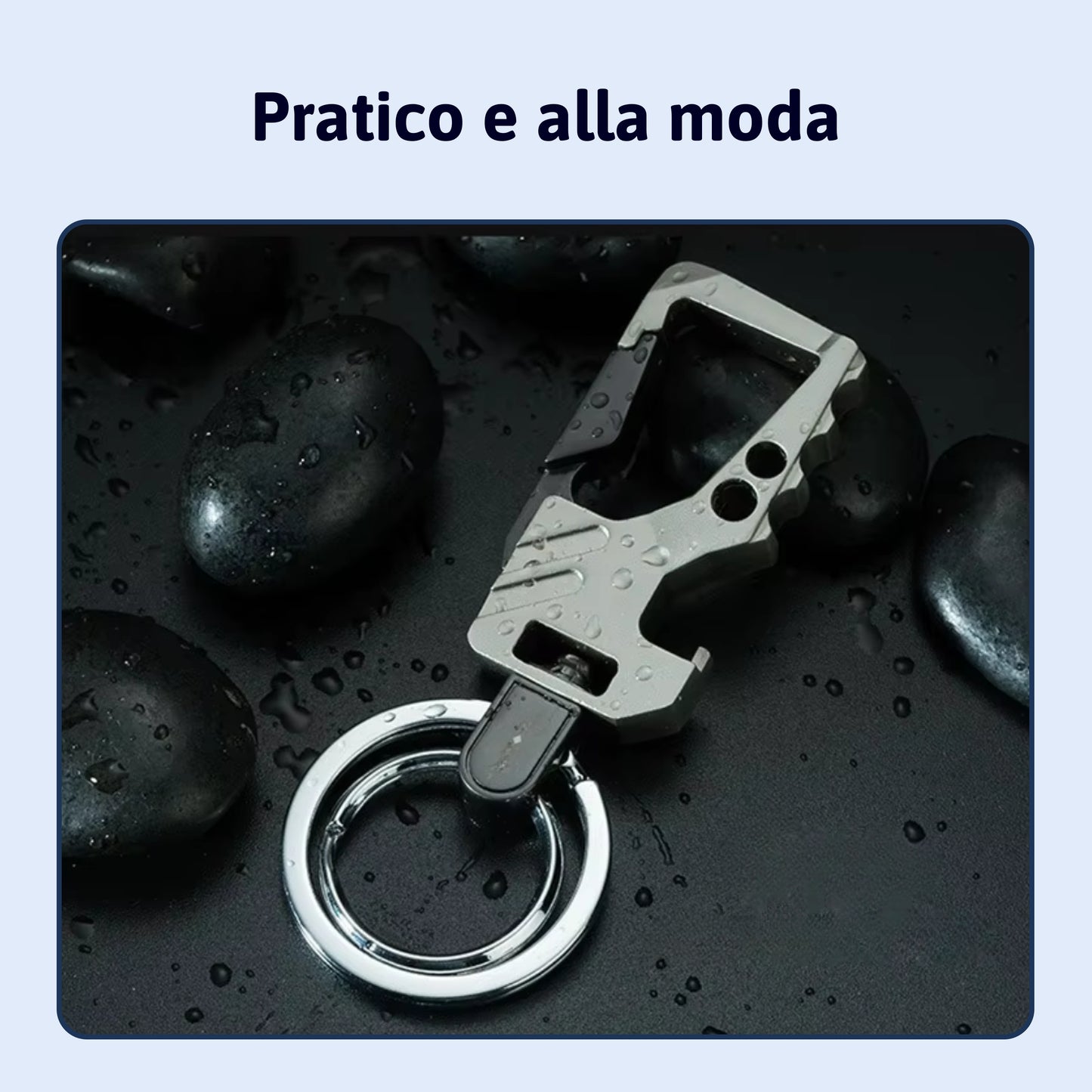 Moschettone multifunzionale