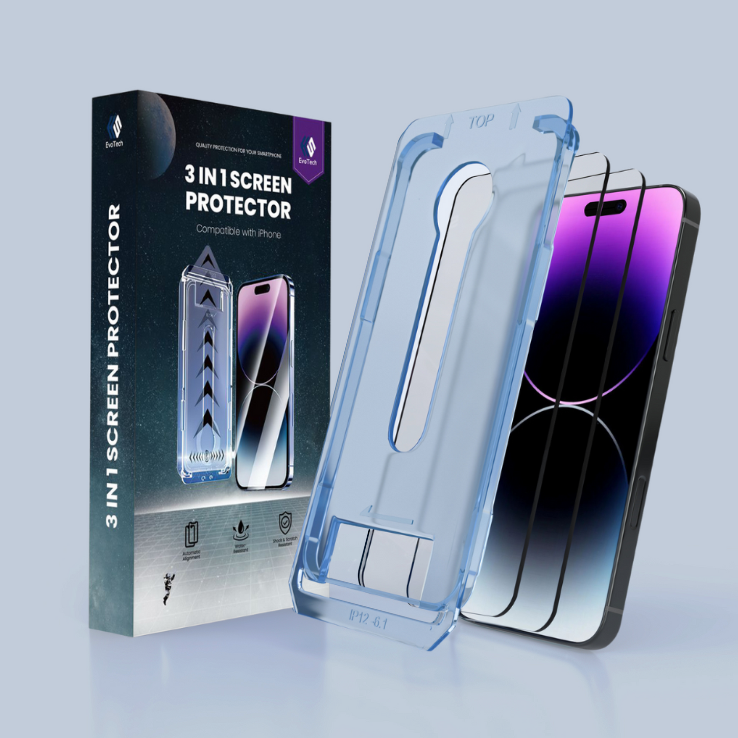 Protezione dello schermo 3-in-1 - iPhone