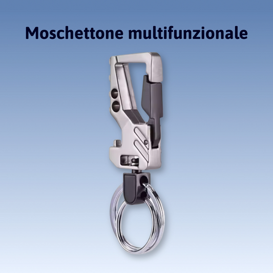 Moschettone multifunzionale