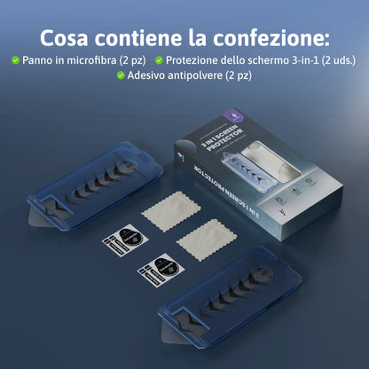 Protezione dello schermo 3-in-1 - Samsung-S