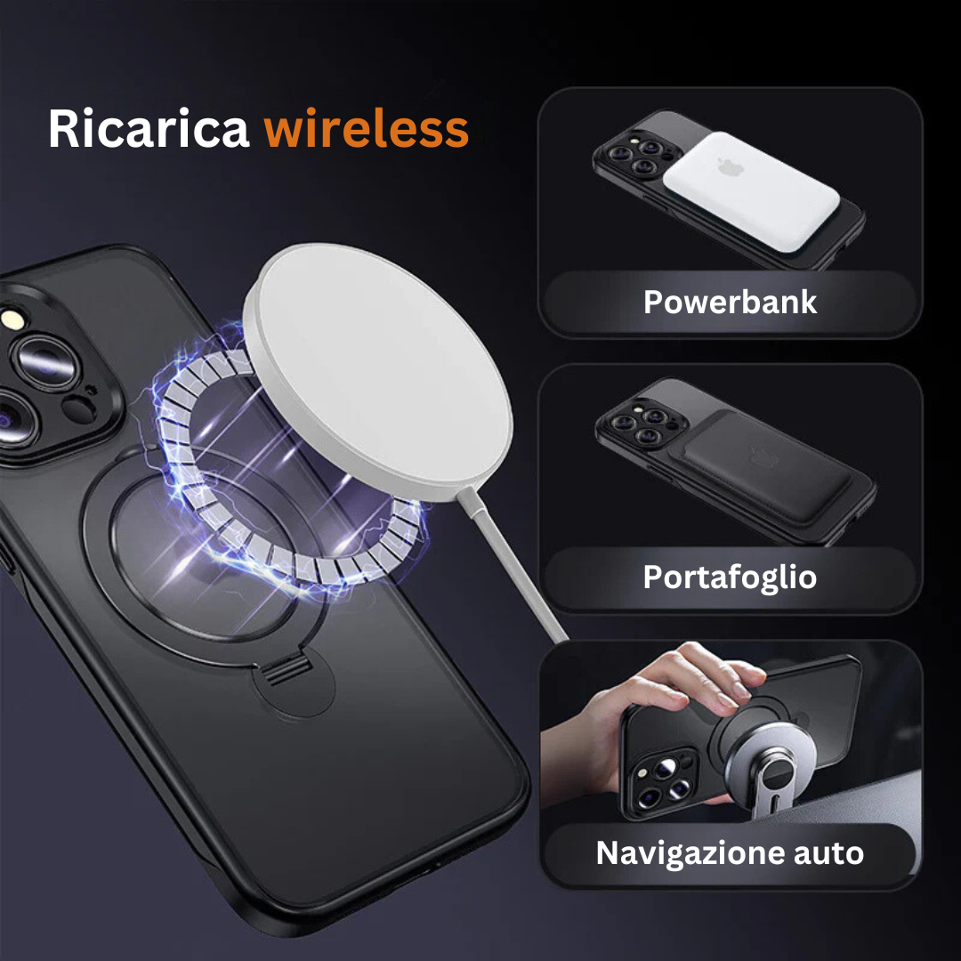 Custodia magnetica per iPhone
