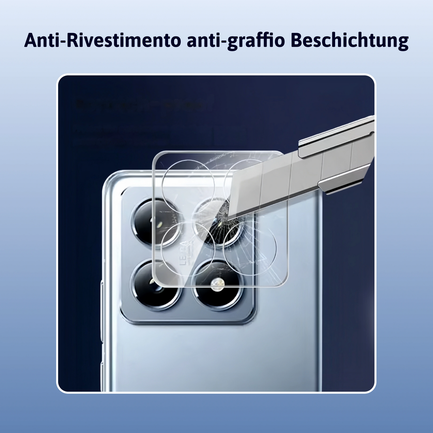 Protezione fotocamera Xiaomi/Redmi (set da 2 pezzi)