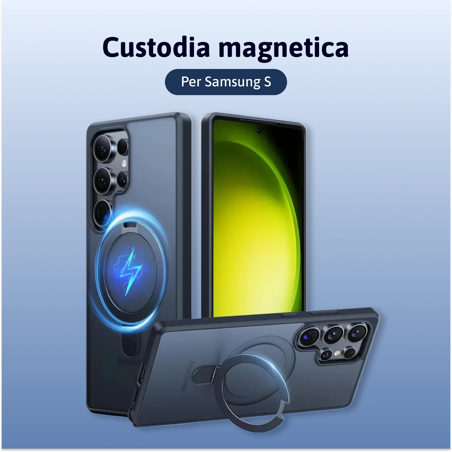 Custodia magnetica per Samsung