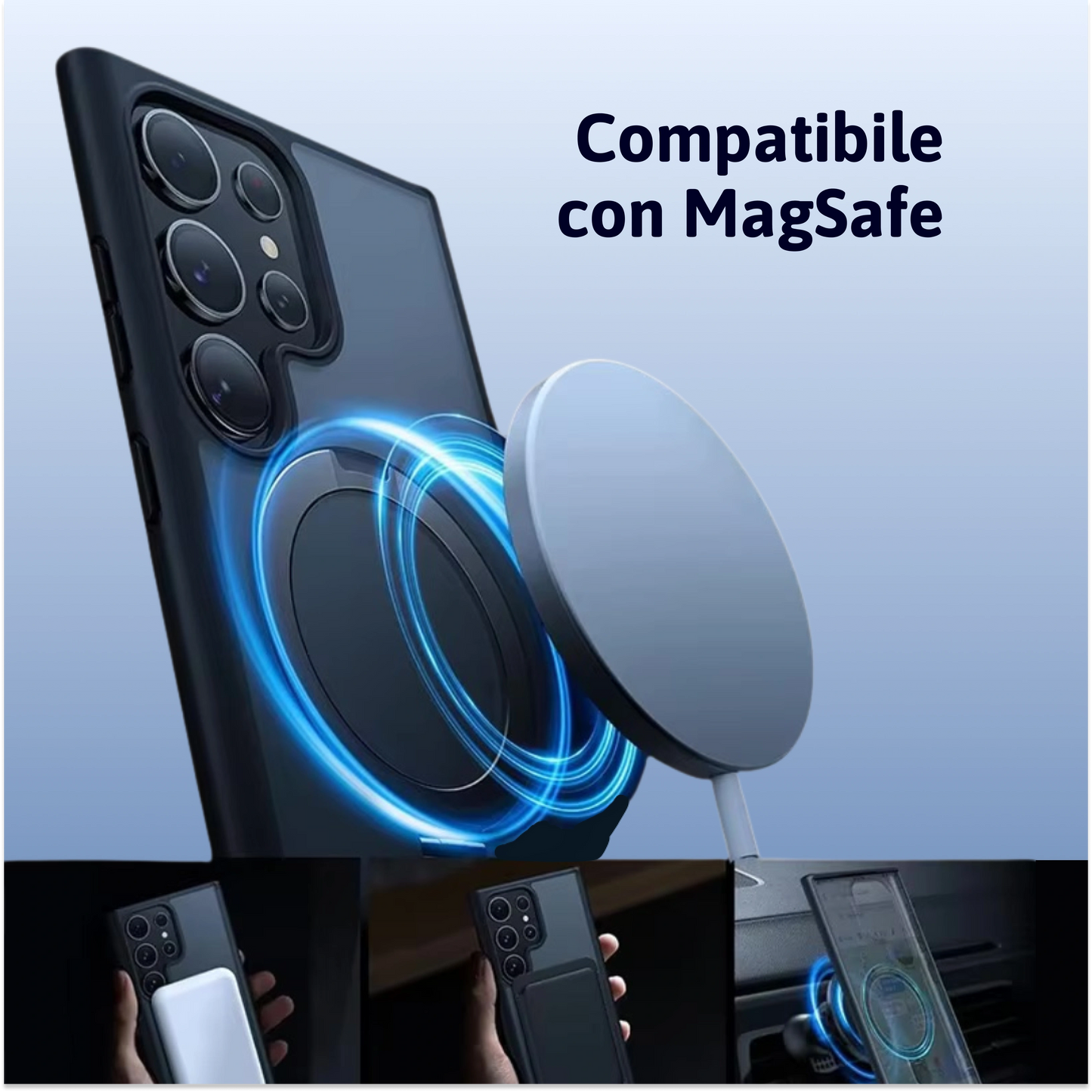 Custodia magnetica per Samsung