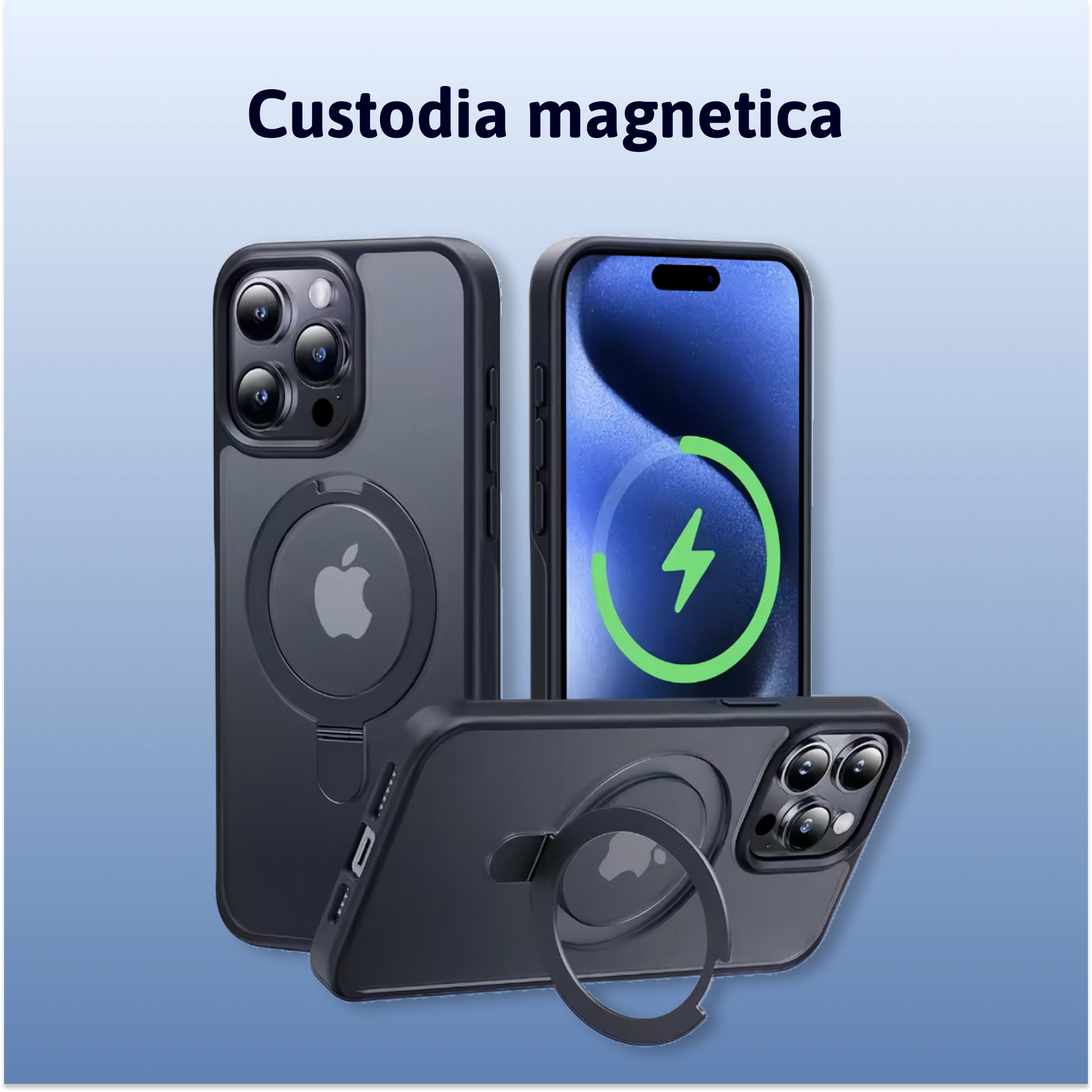 Custodia magnetica per iPhone