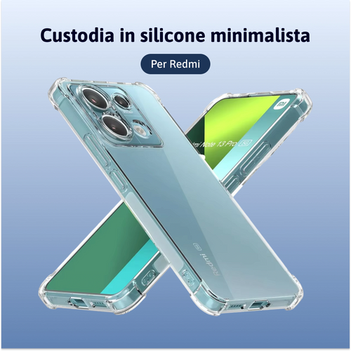 Custodia in silicone minimalista - Redmi