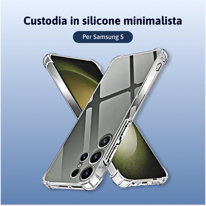 Custodia in silicone minimalista - Samsung S