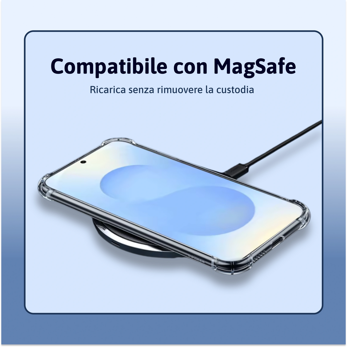 Custodia in silicone minimalista - Samsung S