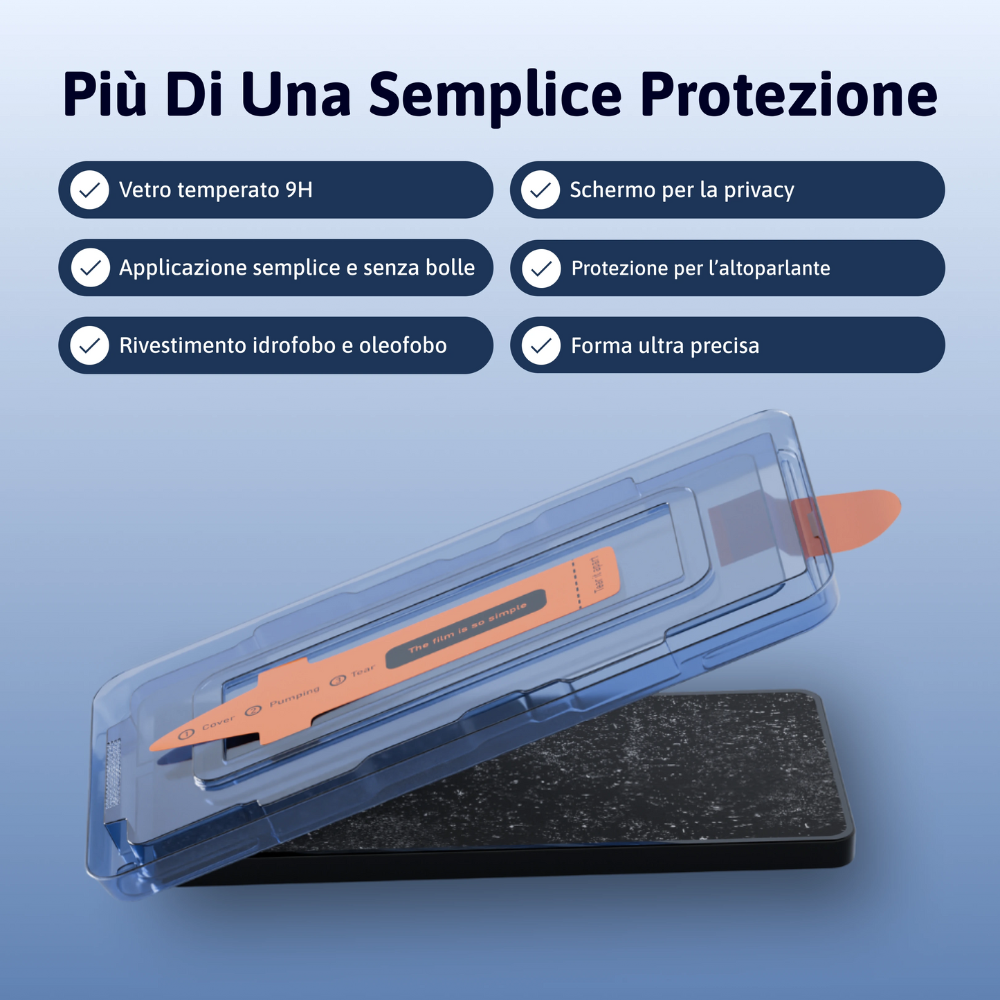 Protezione dello schermo 3-in-1 - Altri Marchi