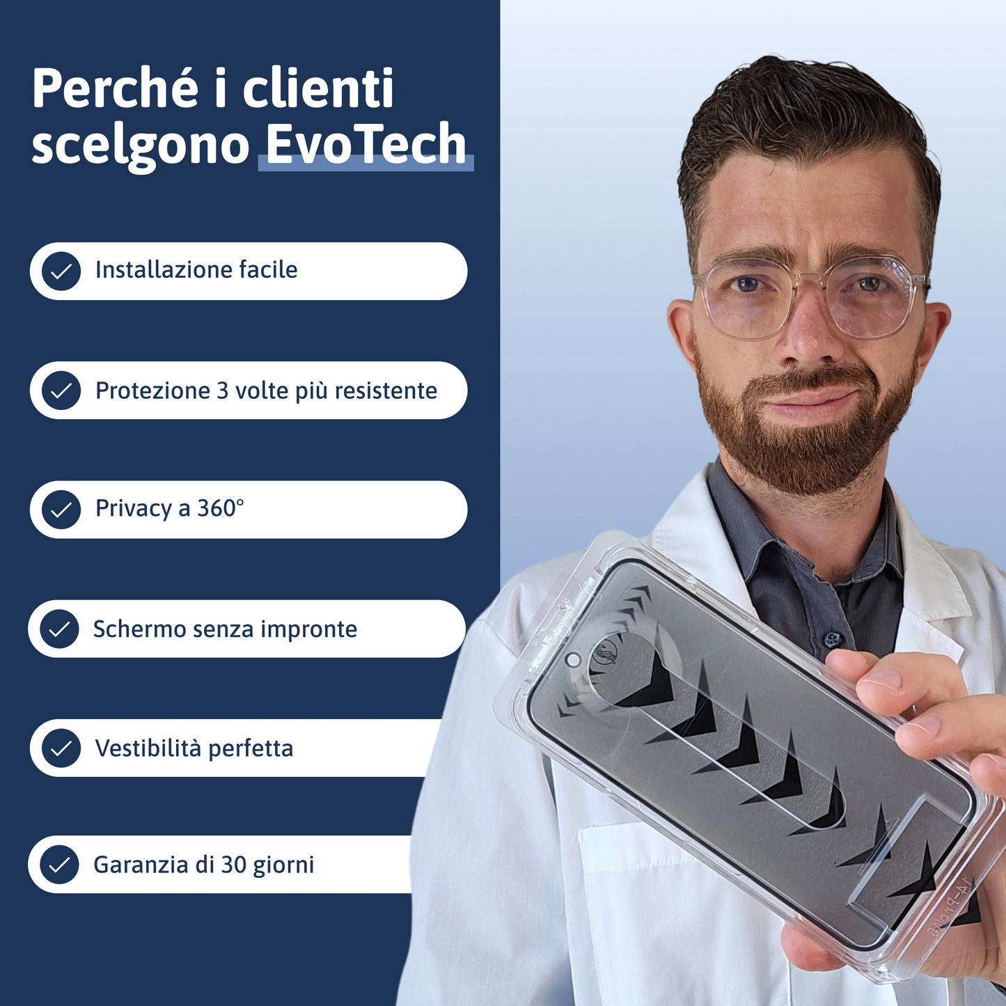 Protezione dello schermo 3-in-1 - Samsung-S