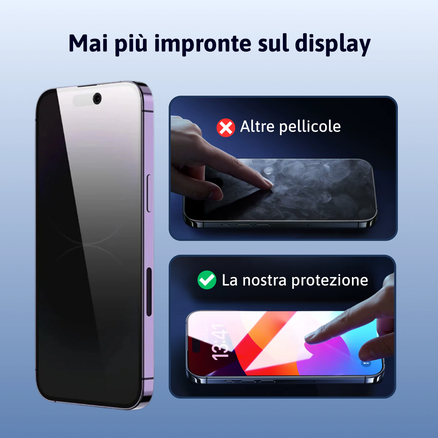 Protezione dello schermo 3-in-1 - Samsung-S