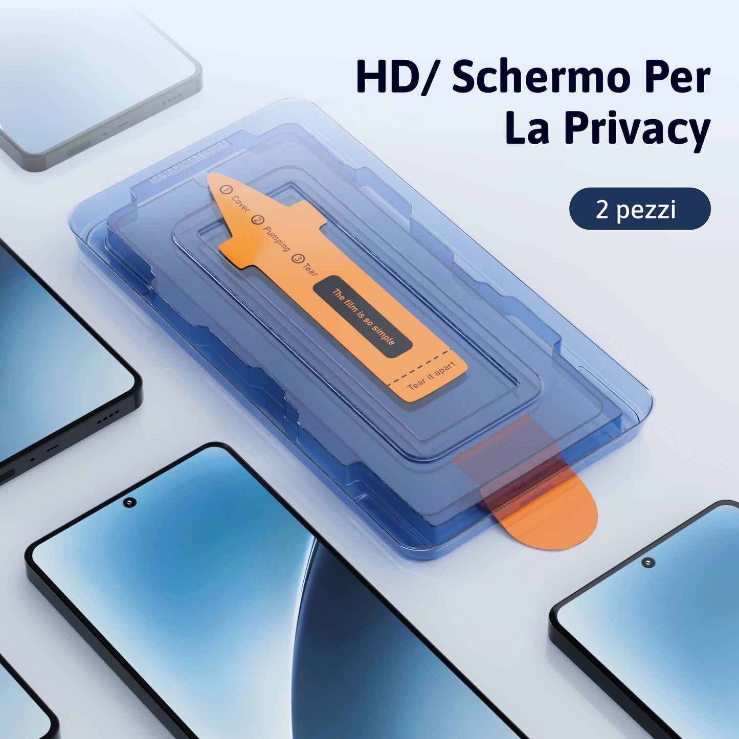 Protezione dello schermo 3-in-1 - Altri Marchi
